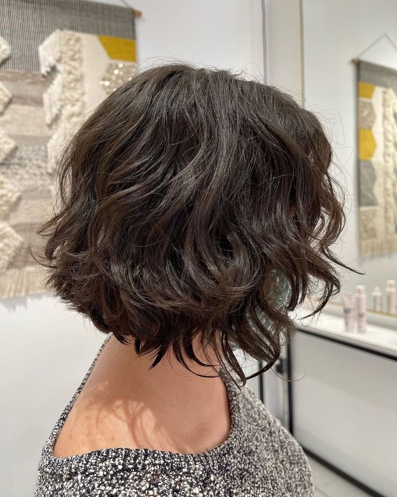 Textured Wavy Bob