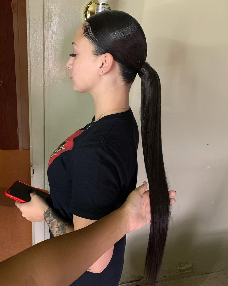 Trend to Dominate: Sleek Low Ponytails