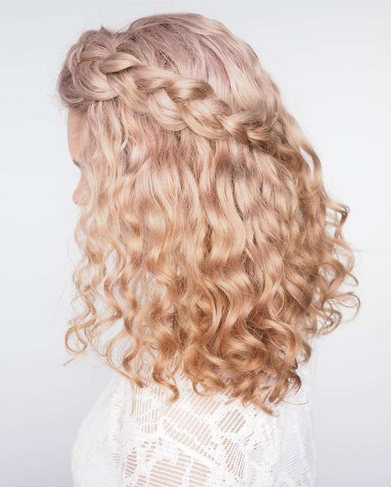 Natural Curly Blonde