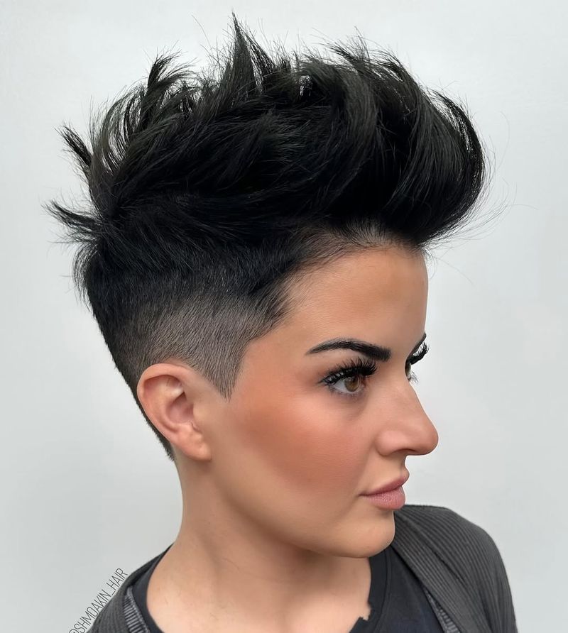 Punk-Inspired Undercut