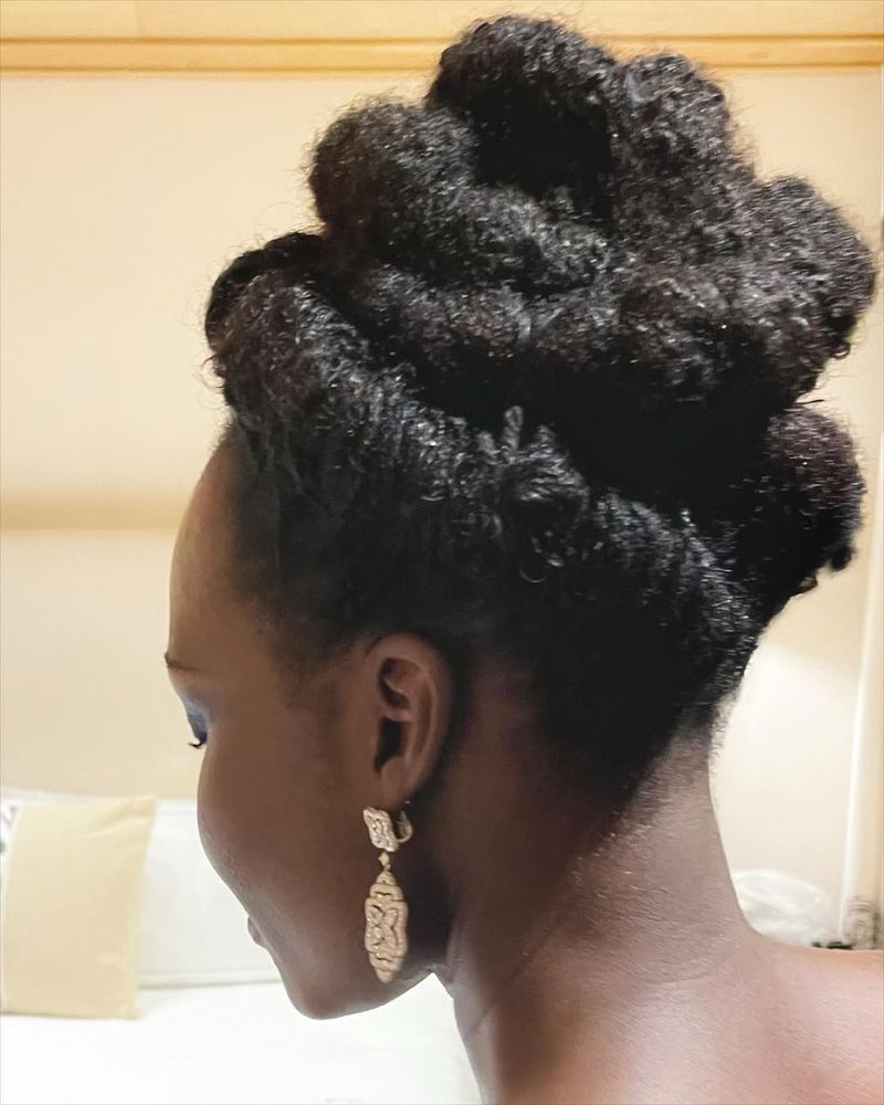 Sculpted High Bun