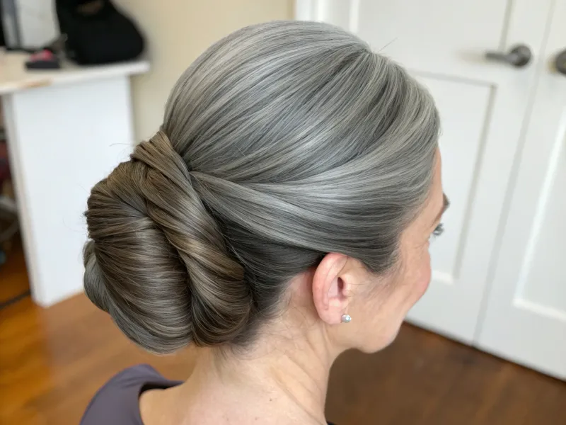 Sophisticated French Twist