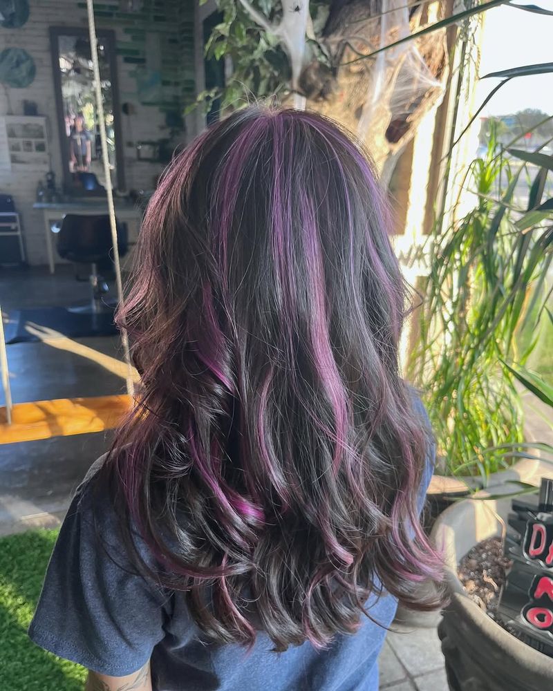 Glamorous Lilac Highlights