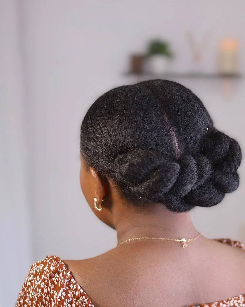 Elegant Chignon with Twists