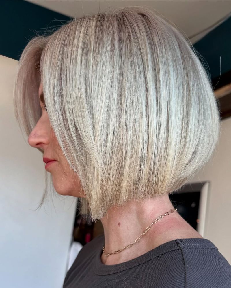 Silvery Blonde Sparkle