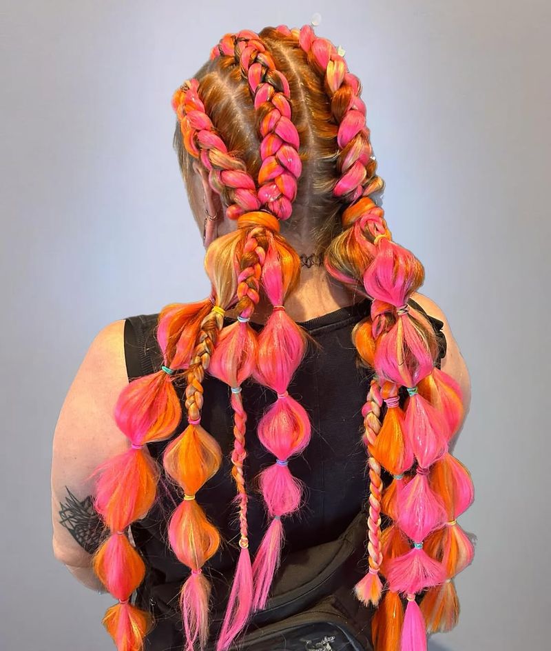 Edgy Bubble Braid