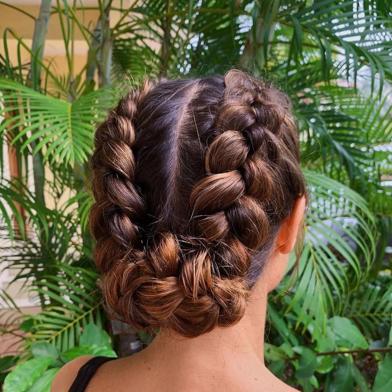 Quick Braid Bun