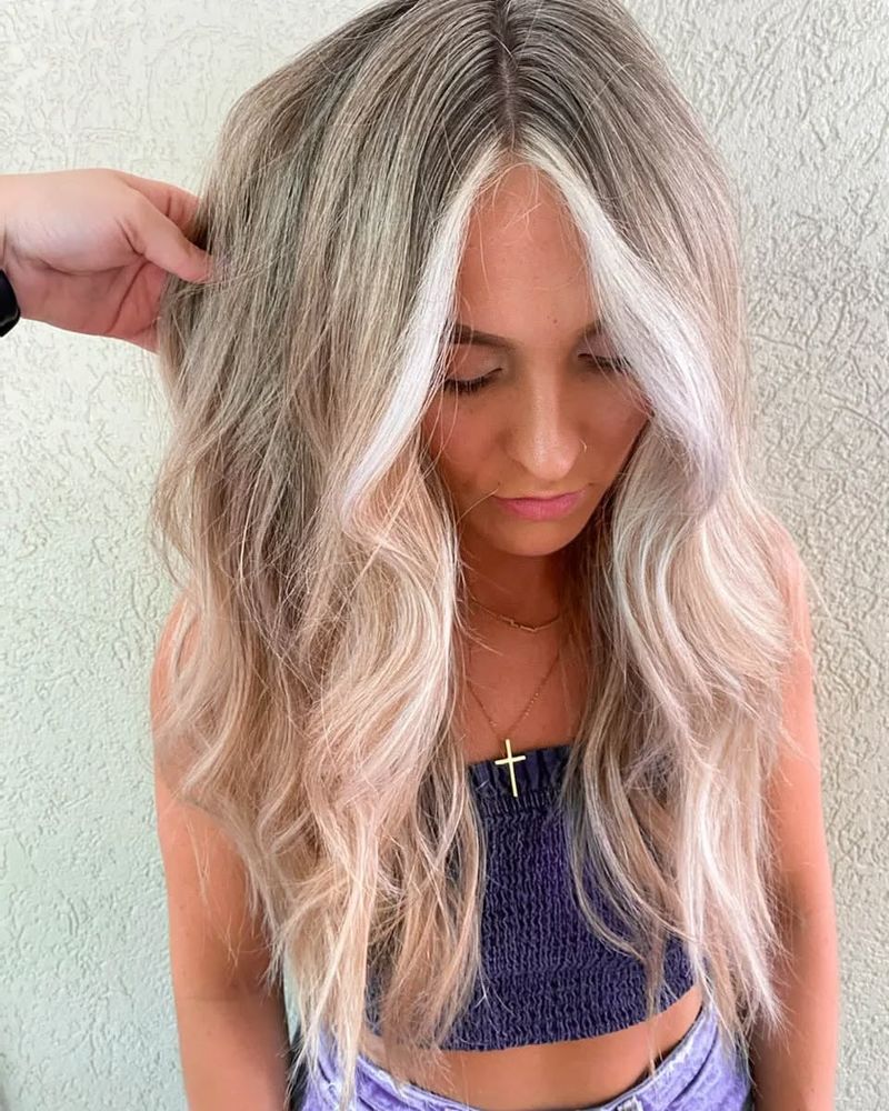 Ice Blonde Highlights