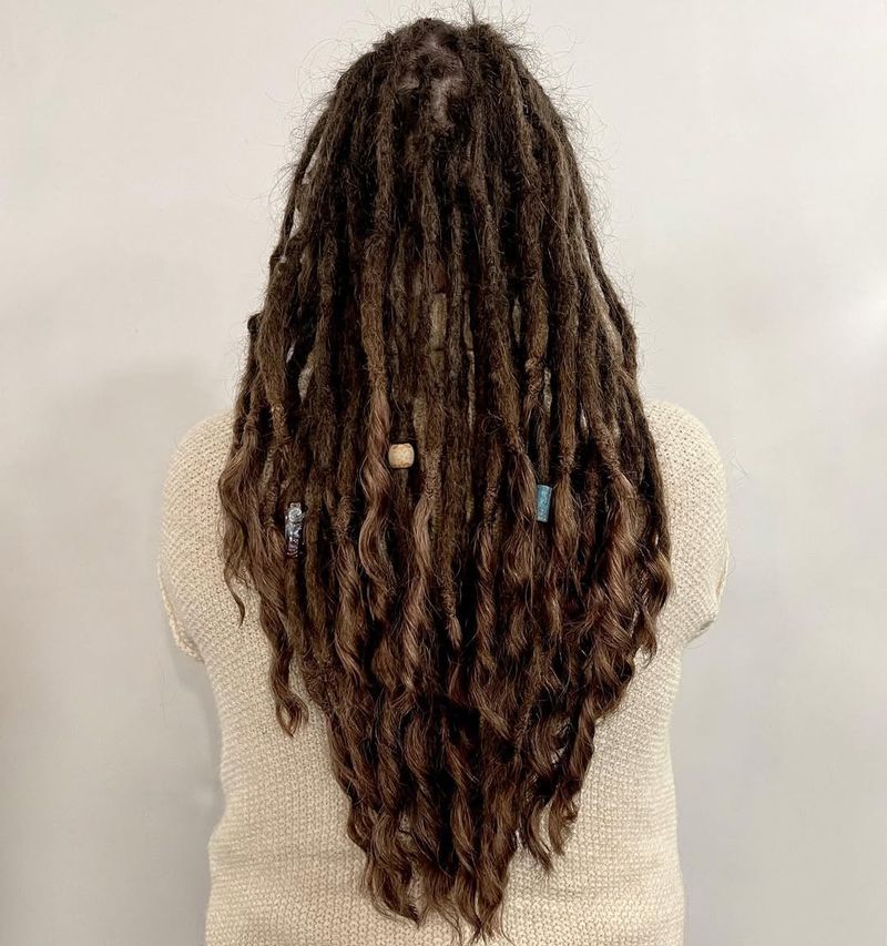 Intricate Dreadlock Patterns