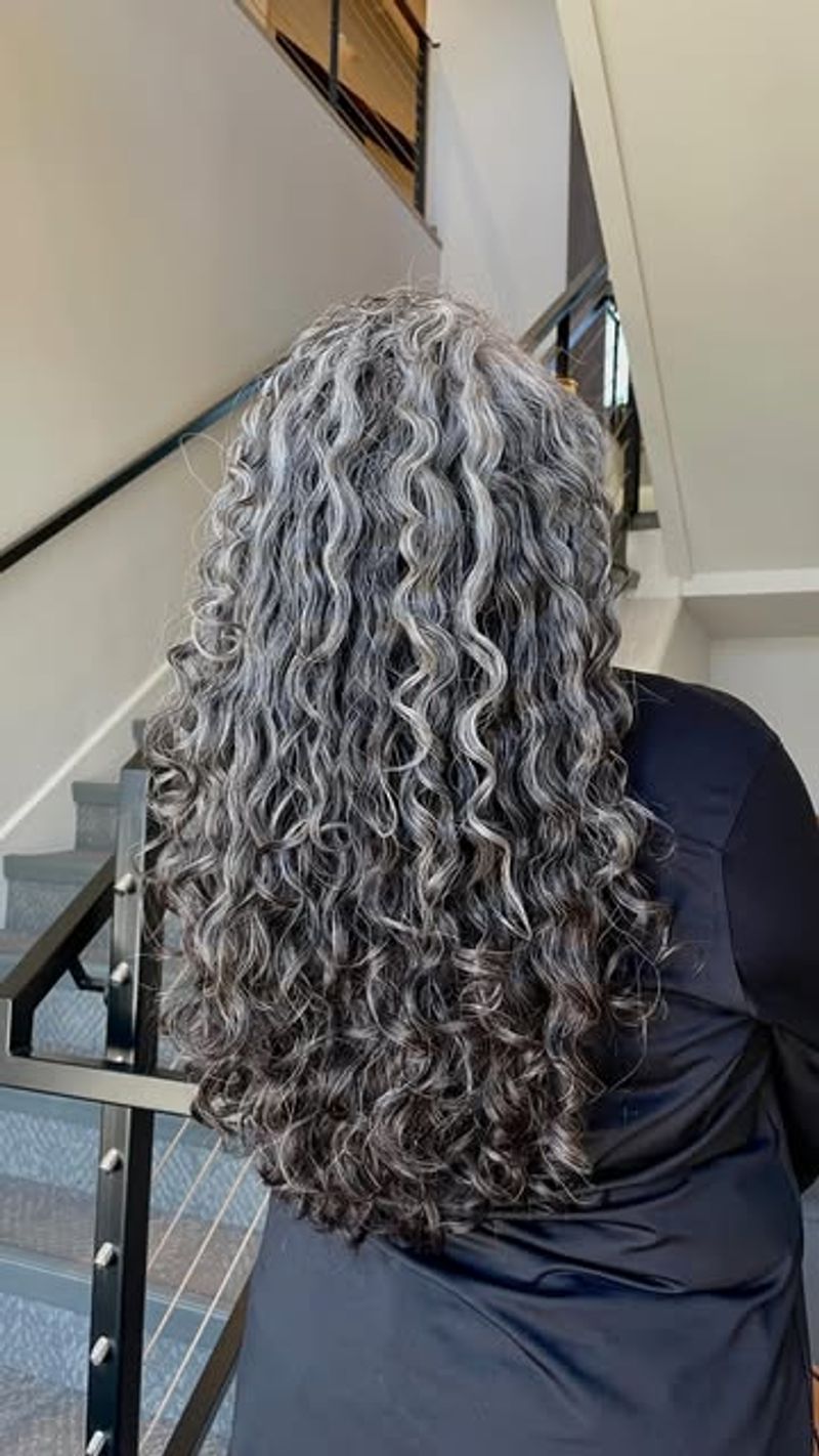 Voluminous Spiral Curls