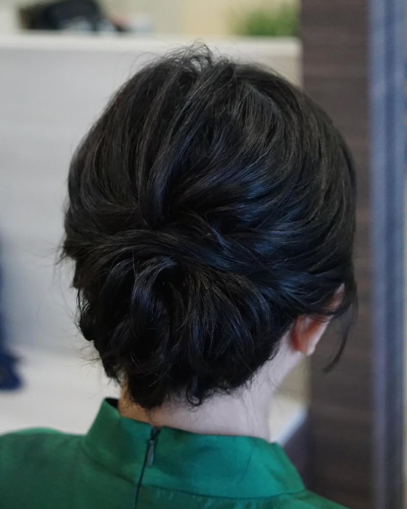 Chignon refinado