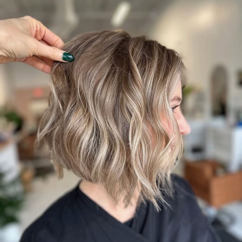 Romantic Soft Curl Bob