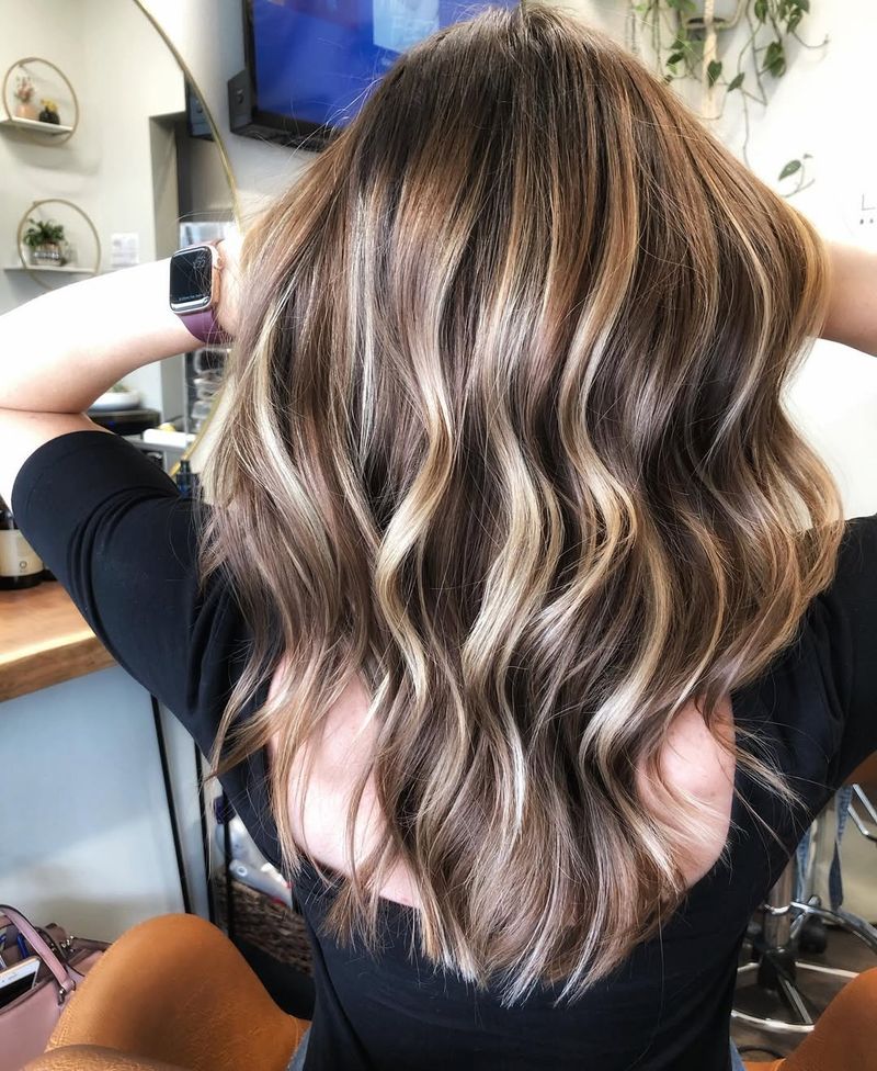 Golden Peekaboo Highlights