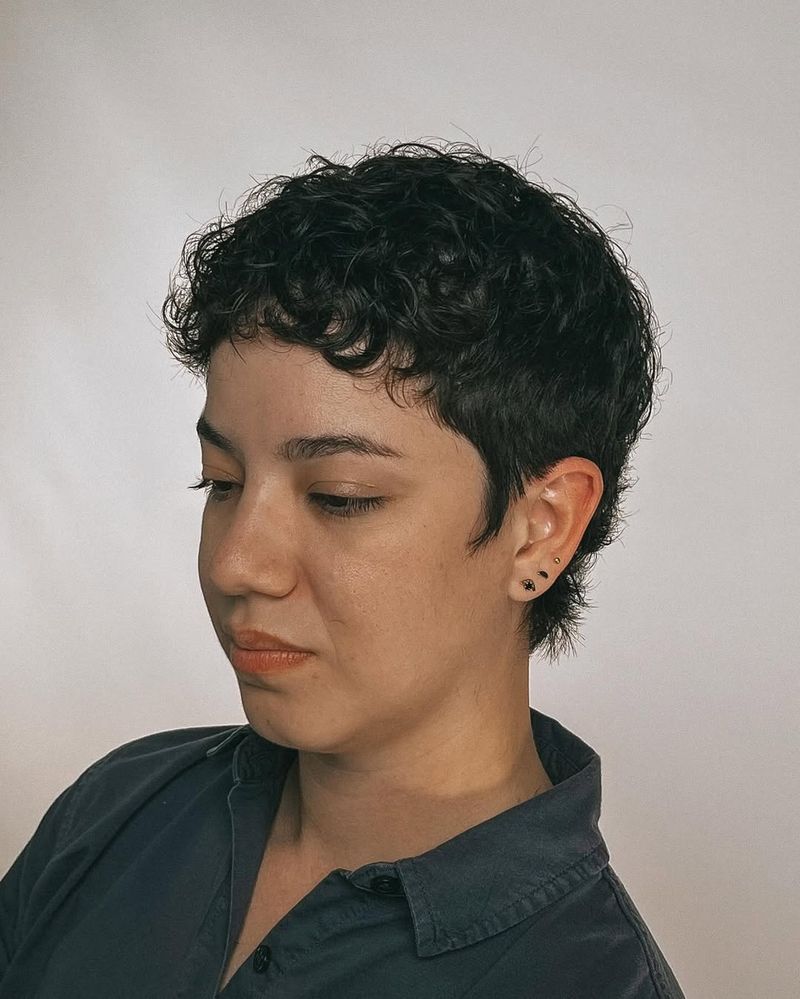 Soft Curls Pixie