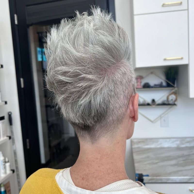 Gray Undercut