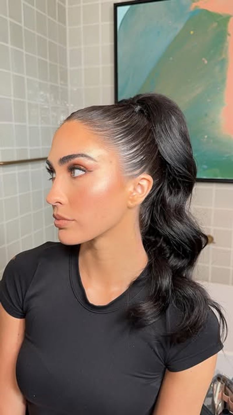 Sleek Ponytail