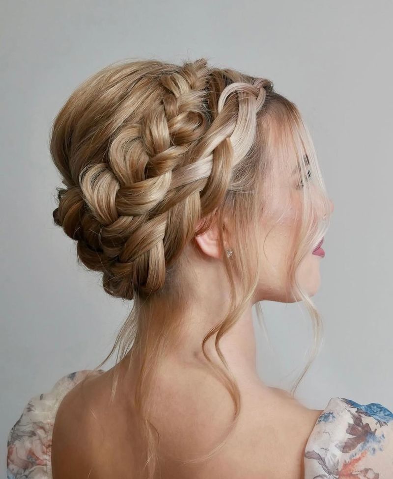 French Braid Crown