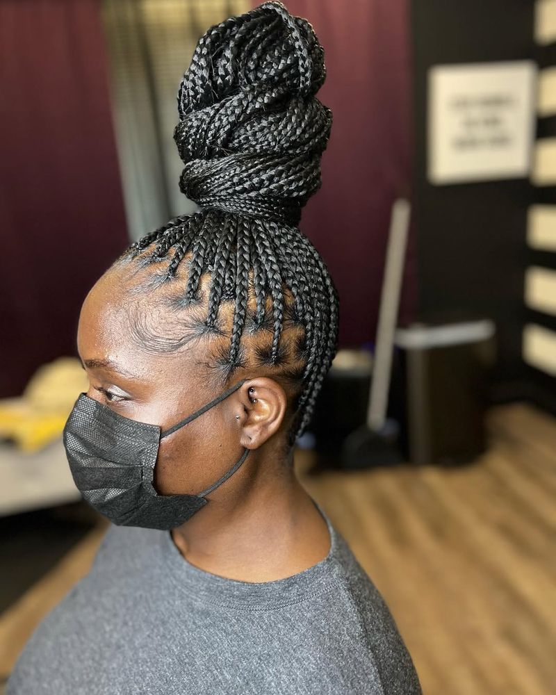 Braided Top Knot