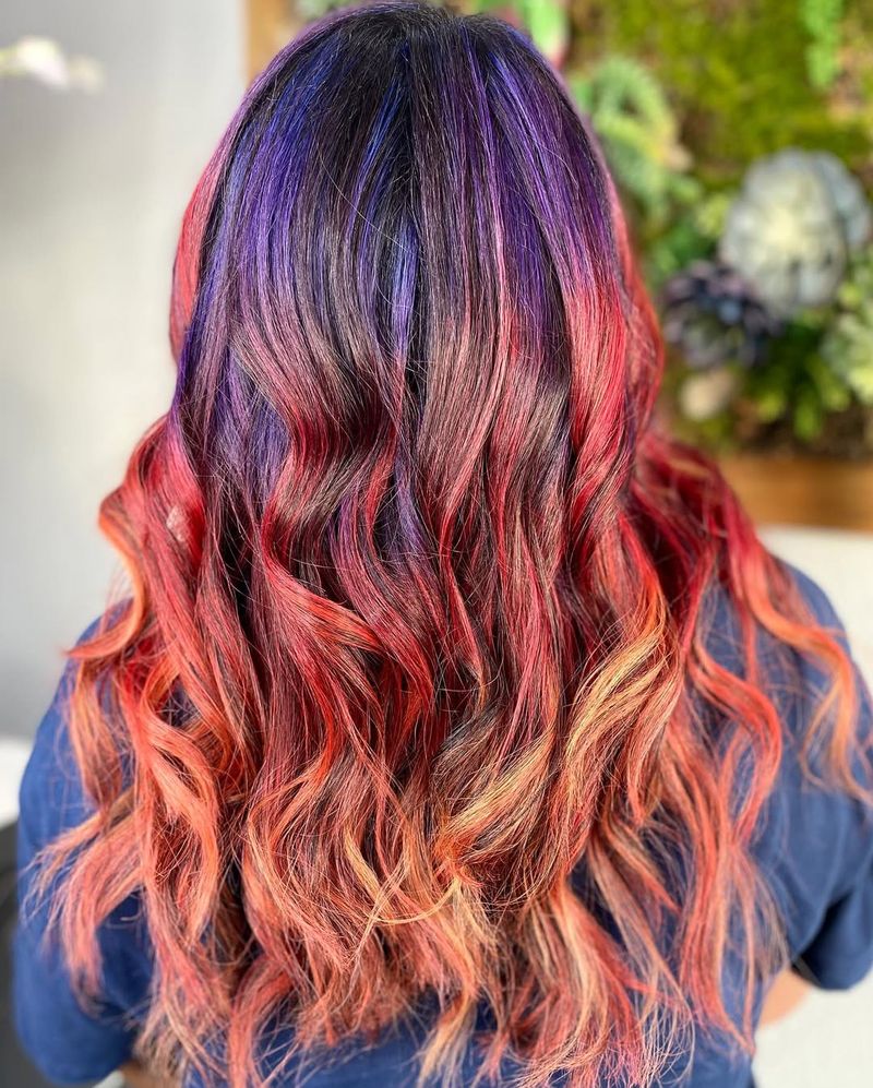 Sunset Ombre Effect