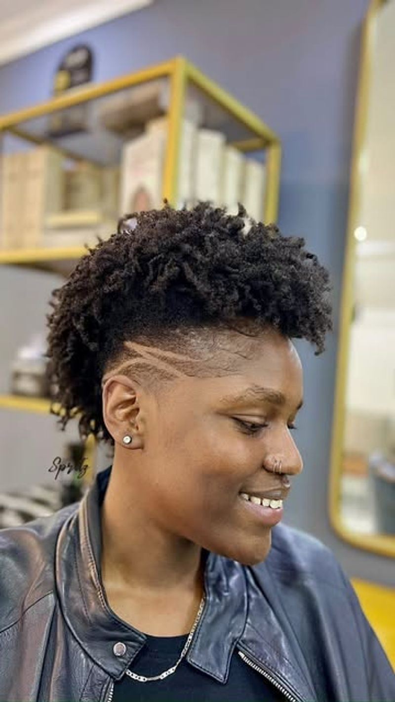 Natural Tapered Afro