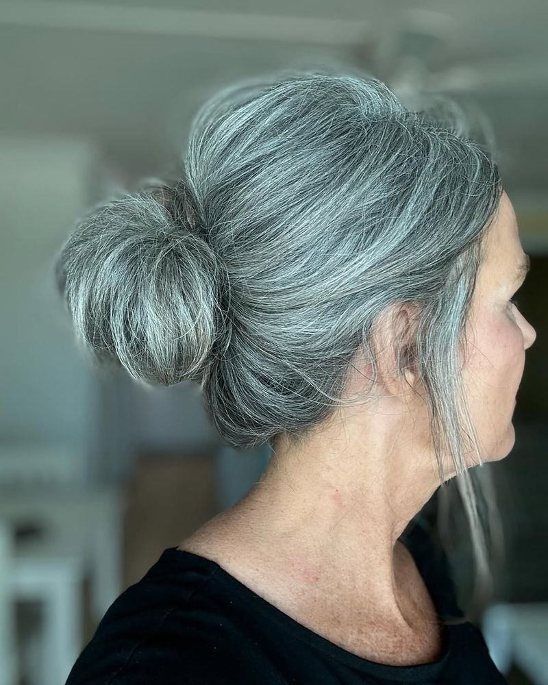 Chignon désordonné