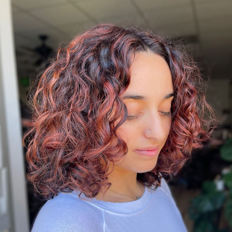 Curly Bob with Soft Curls