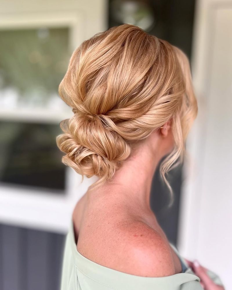 Classic Curly Updo