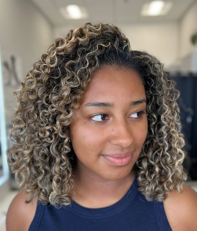 Chic Curly Lob