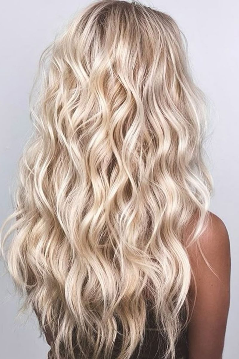 Beachy Blonde Curls