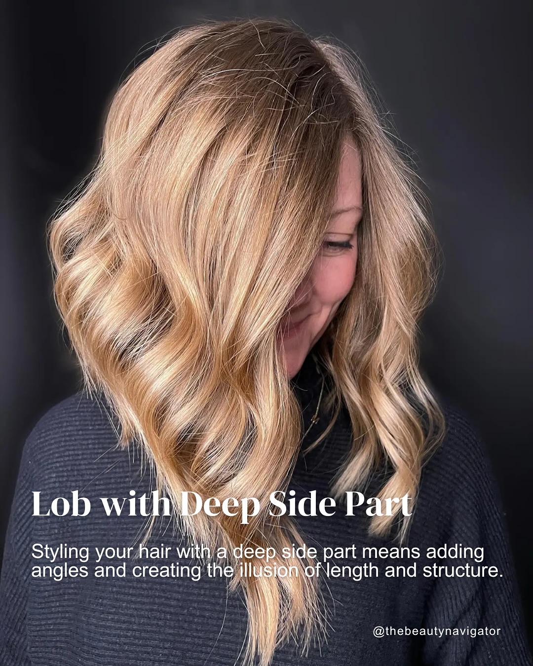 Deep Side Part Lob