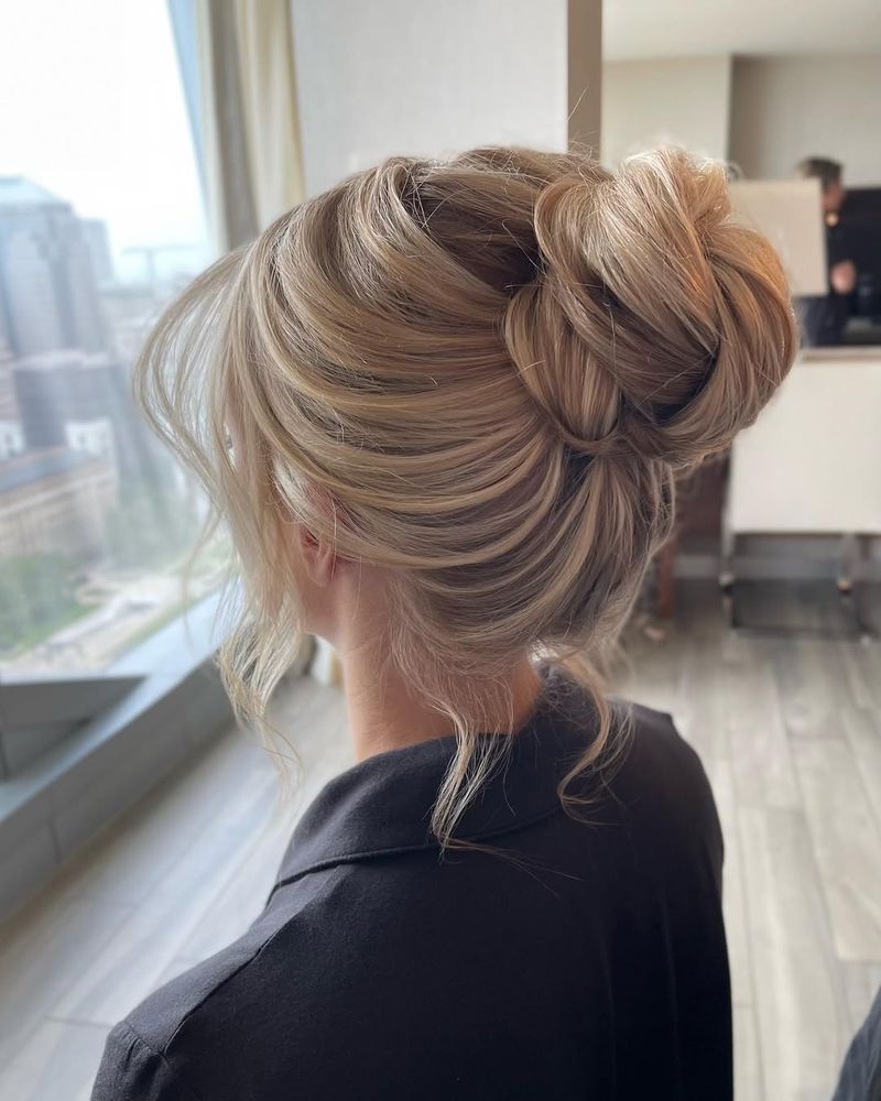 Chignon elegante