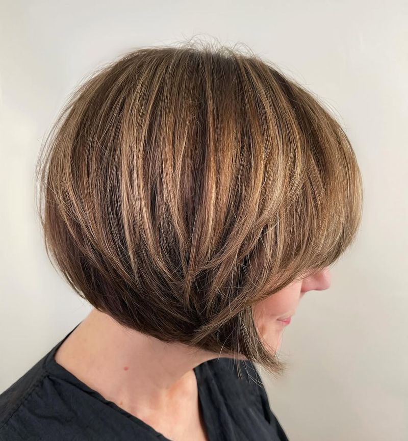 Sophisticated Layered Cut