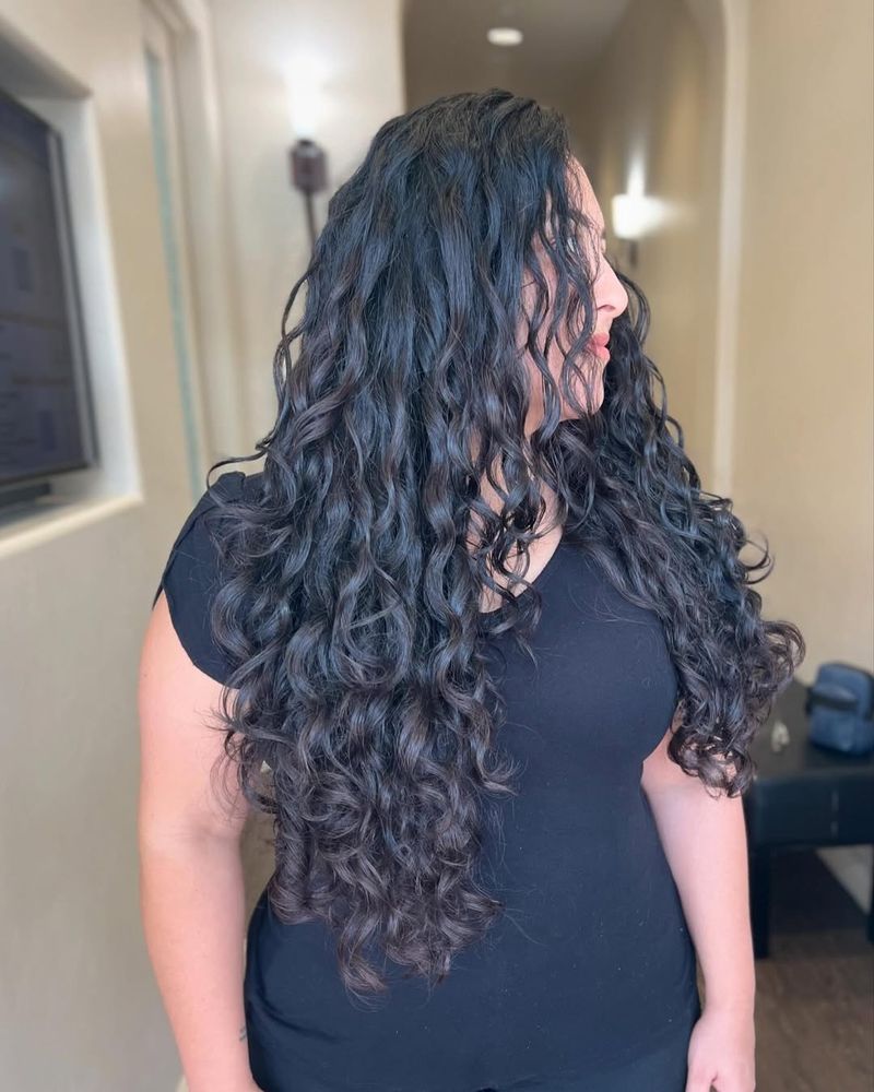 Long Layered Curls