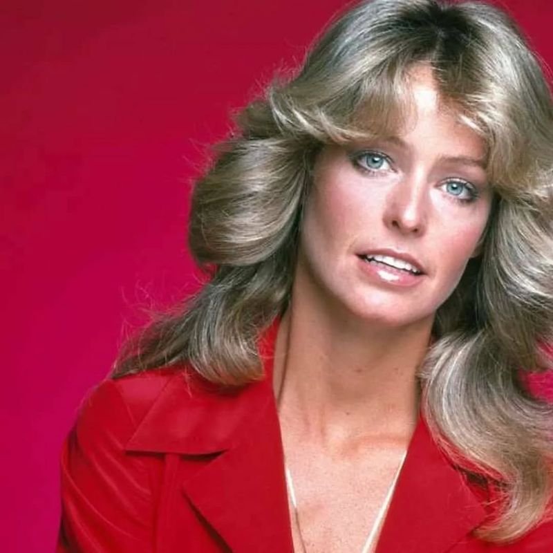 Le ciocche piumate di Farrah Fawcett