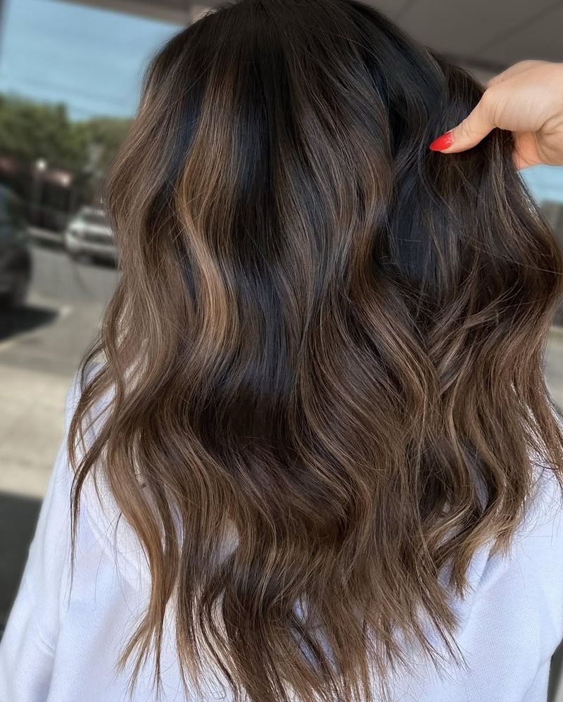 Espresso Brown with Honey Highlights