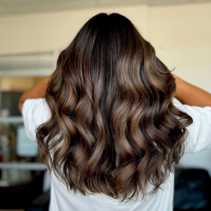 Espresso Brown with Soft Curls