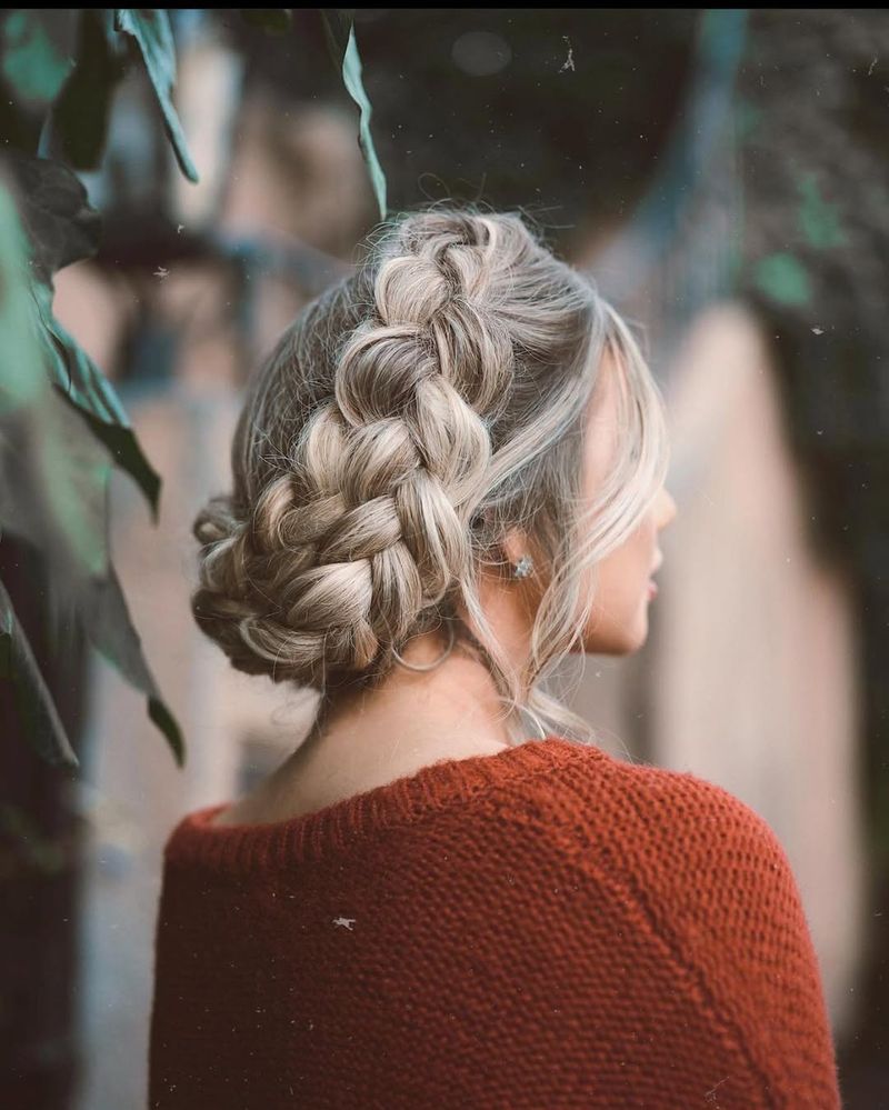 Couronne de tresses Boho