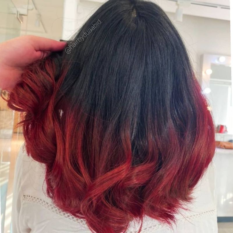 Crimson Ombre