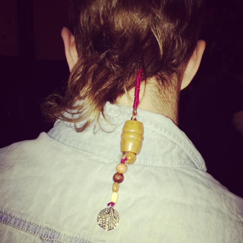 Rattail with Beads