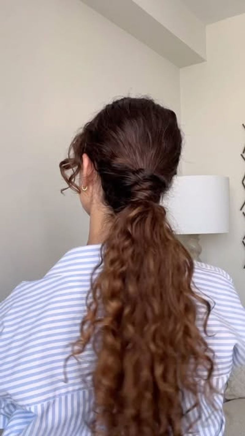 Wrapped Ponytail