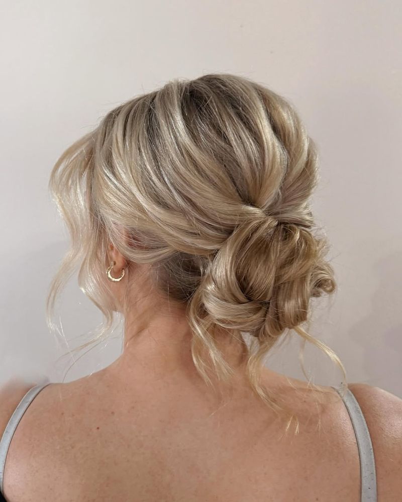 Chignon solto