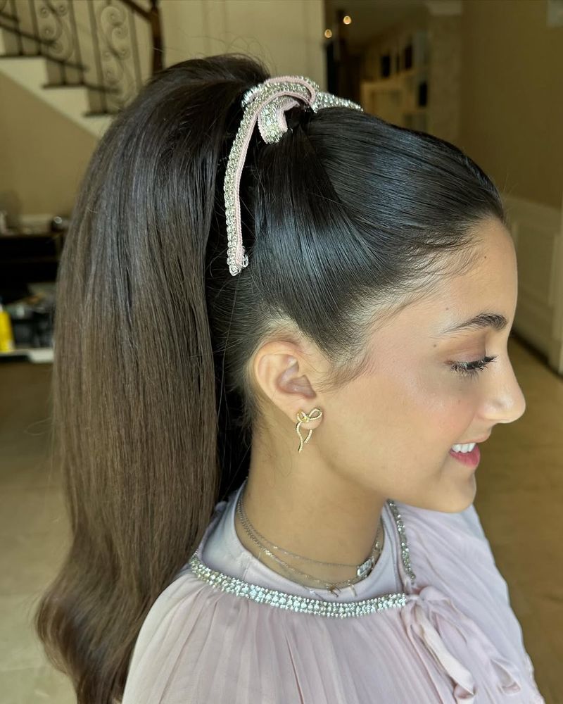 Ponytail with a Bow