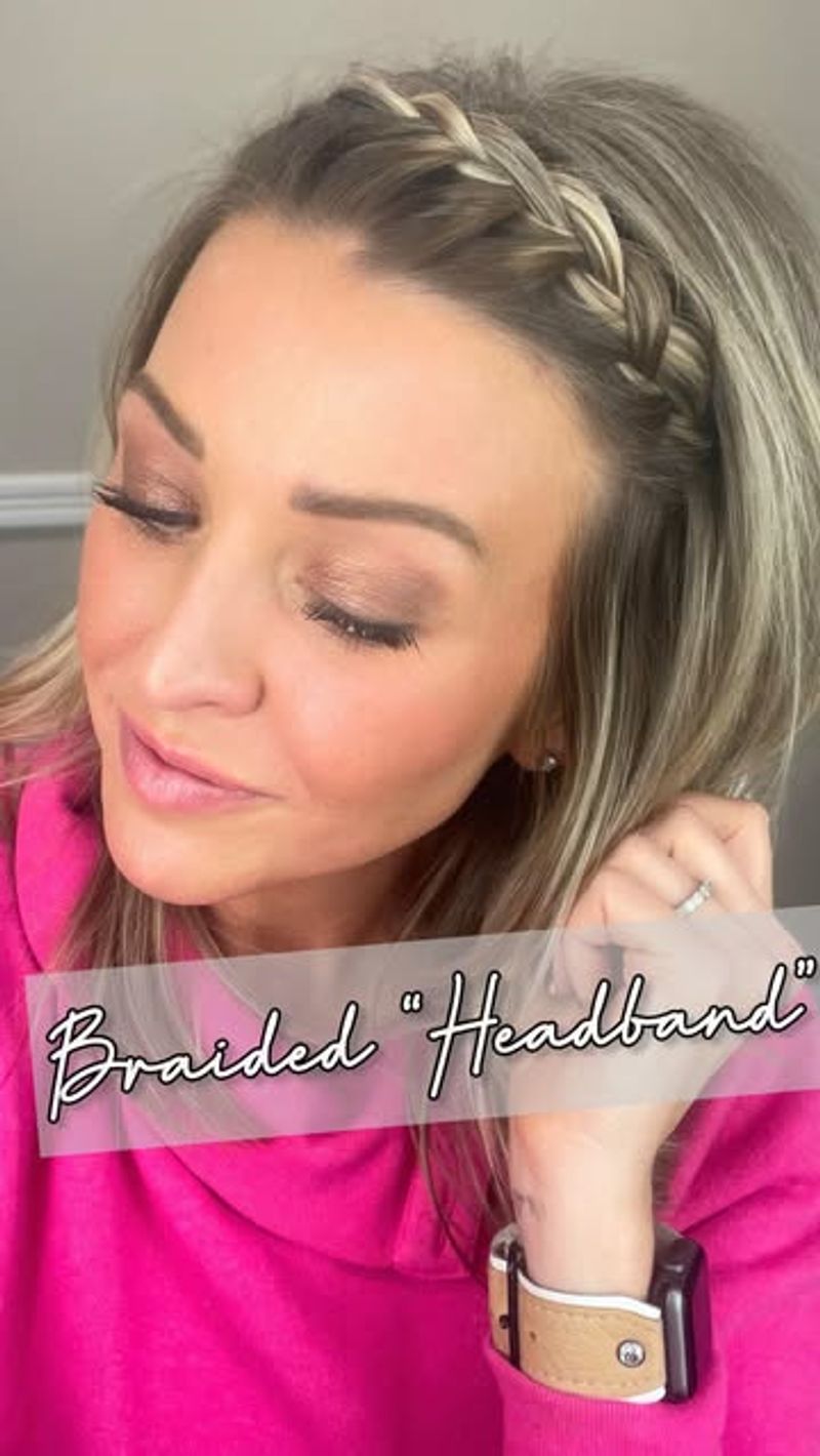 French Braid Headband