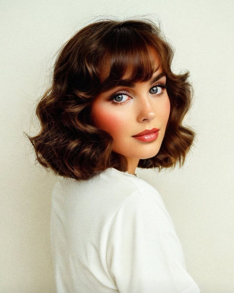 Retro Blowout Bob