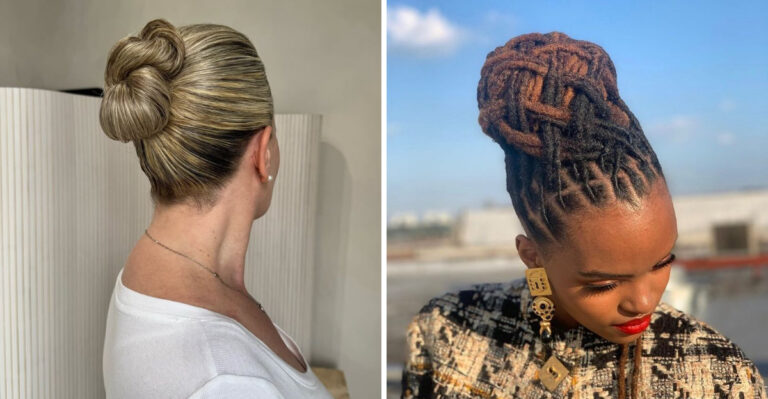 Low Twisted Knot Bun at Marjorie Summerville blog — image 3