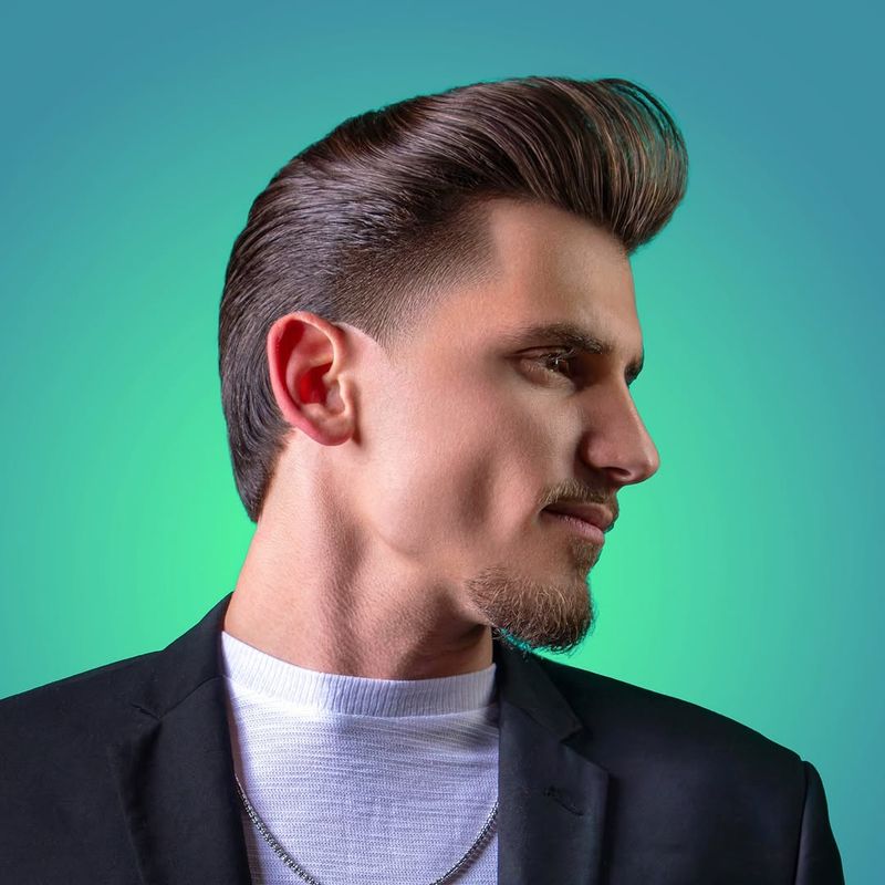 Gelled Pompadour