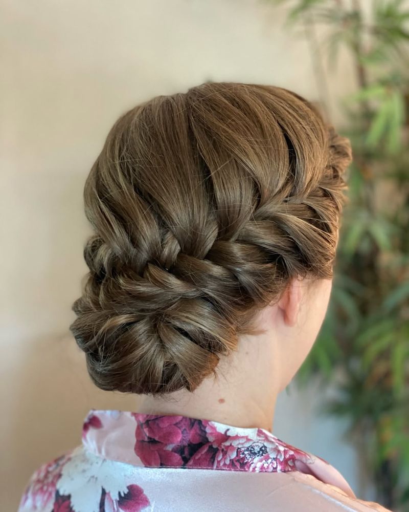 Elegant Braided Updo