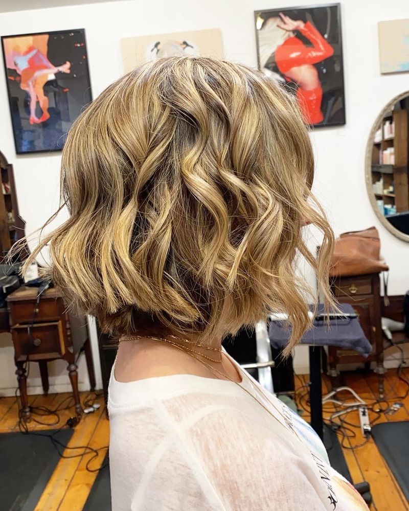 Casual Beach Wave Bob