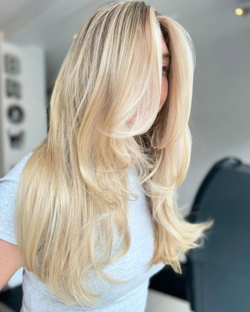 Creamy Blonde Balayage