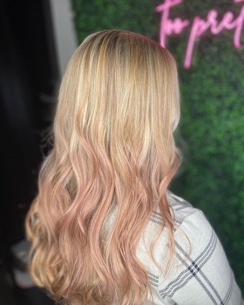 Rose Gold Blonde